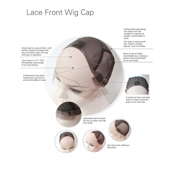 Lace Front Wig Cap