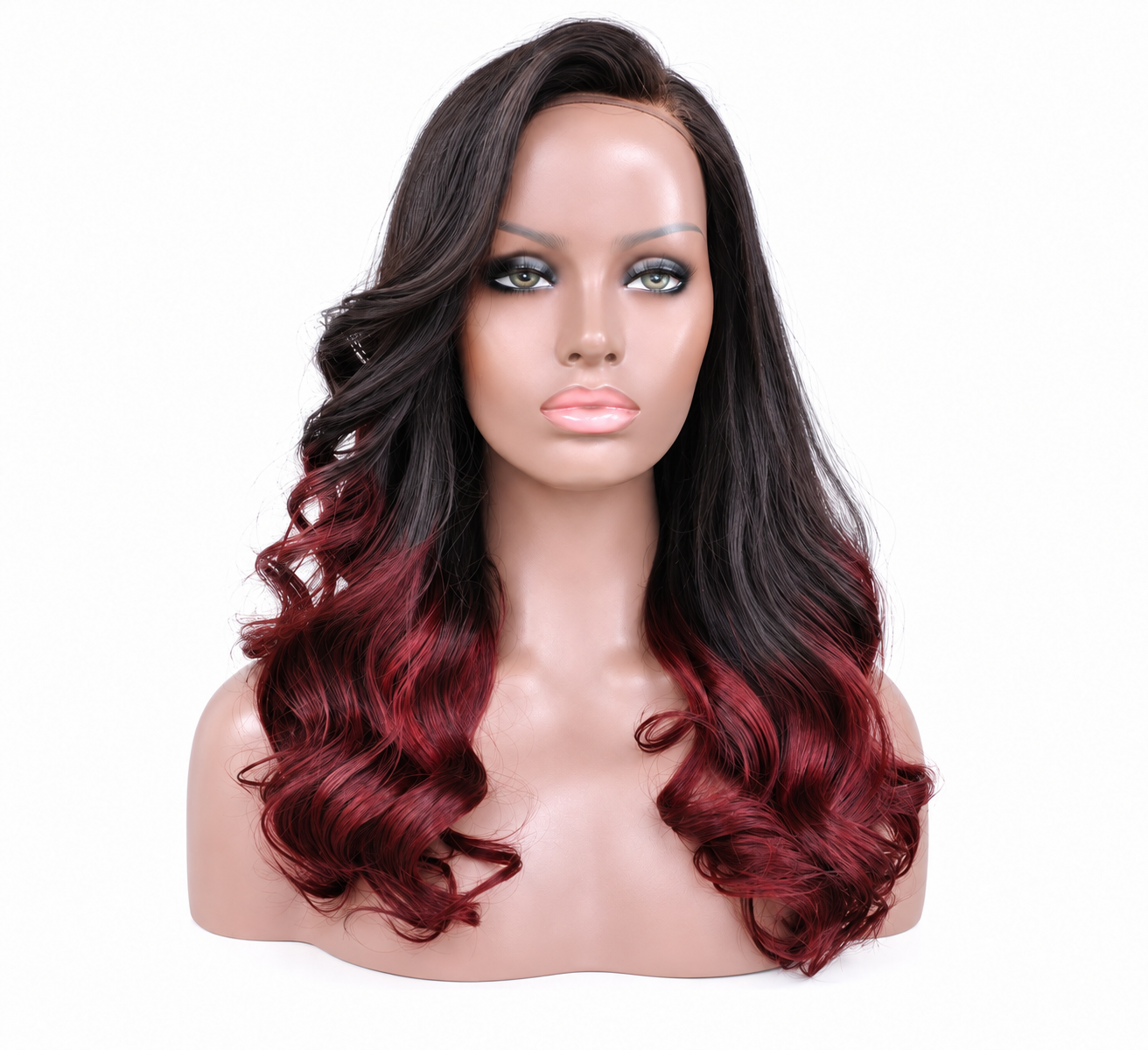 Burgundy Human Hair Wig | Lace Front wig | Full Lace wig