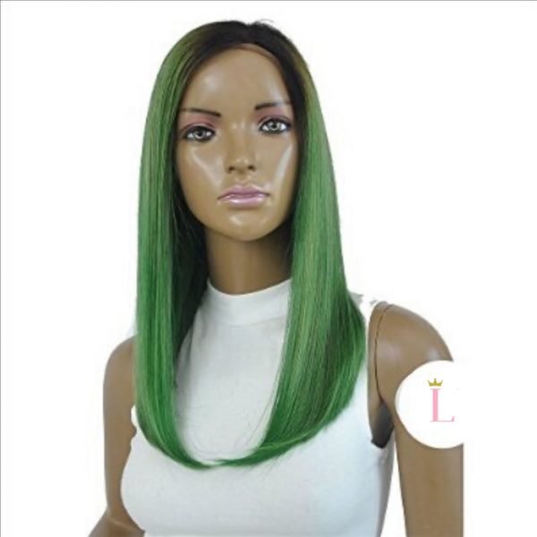 deliDelilah - A straight wig from Legacy Lace Wigslah striaght green wig