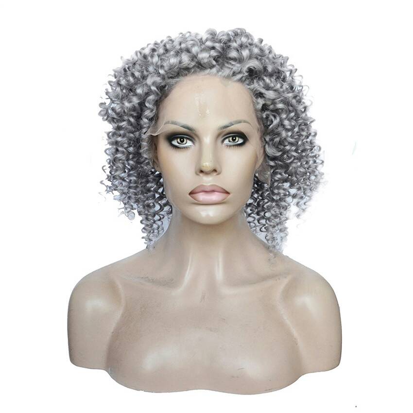 Silver Snow Lace Front Wig