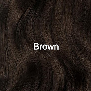 Brown hair