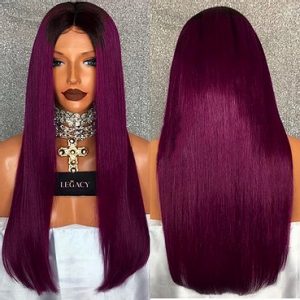 Zsa Zsa Ombre Long Straight Wig