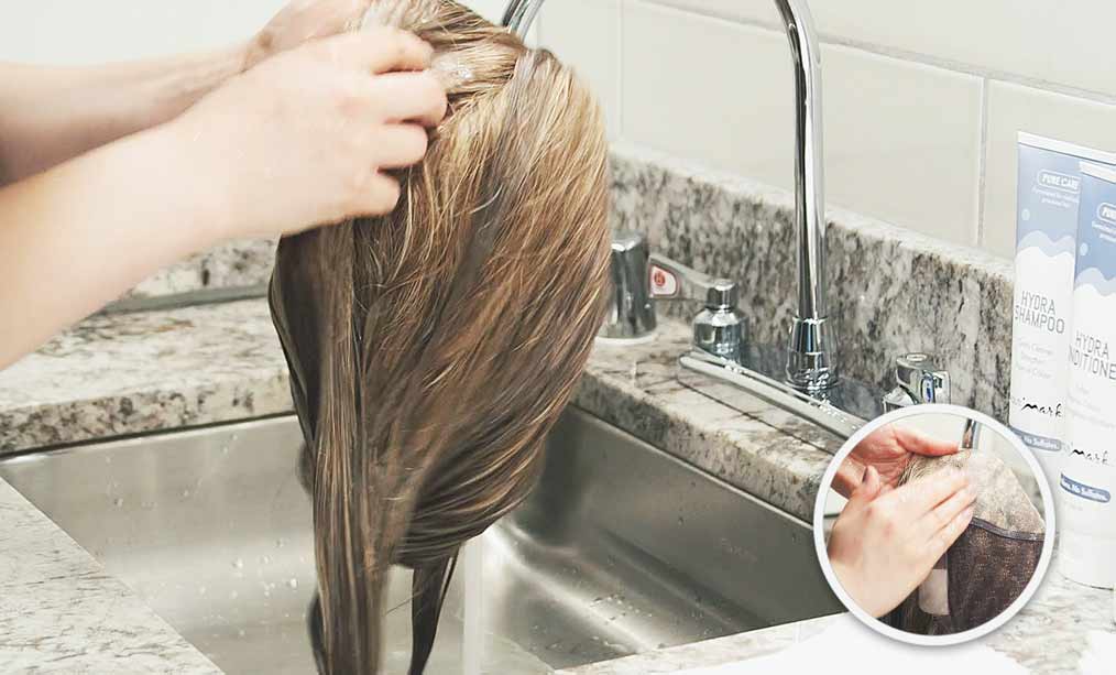 How To Wash a human hair wig